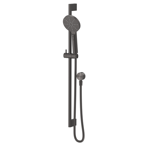 Bella Vista Mica Shower Rail Gunmetal R01-R-P-GM