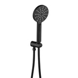 Bella Vista Mica Wide Hand Shower Black R01-V2-SHRT-BLK