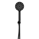 Bella Vista Mica Wide Hand Shower Black R01-V2-SHRT-BLK