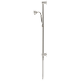 Bella Vista Mica Heritage Shower Rail Brushed Nickel R04-BN