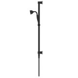 Bella Vista Mica Heritage Shower Rail Black R04-BLK
