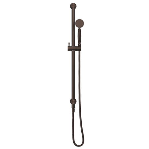 Bella Vista Mica Heritage Shower Rail Dusk Bronze R04-DB