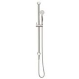 Bella Vista Mica Heritage Shower Rail Brushed Nickel R04-BN