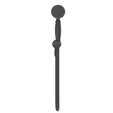 Bella Vista Mica Heritage Hand Shower Black R04-SHRT-BLK