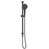 Bella Vista Mica Shower Rail Inbuilt Inlet Black R06-R-BLK