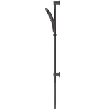 Bella Vista Mica Shower Rail Inbuilt Inlet Gunmetal R06-R-GM