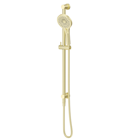 Bella Vista Mica Shower Rail Inbuilt Inlet French Gold R06-R-FG