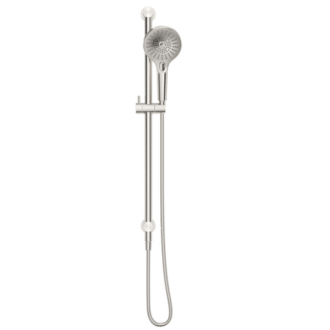 Bella Vista Mica Shower Rail Inbuilt Inlet Brushed Nickel R06-R-BN