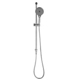 Bella Vista Mica Fluted Shower Rail Inbuilt Inlet Brushed Nickel R06-R-NR-BN