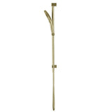 Bella Vista Mica Fluted Shower Rail Inbuilt Inlet French Gold R06-R-NR-FG