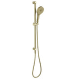 Bella Vista Mica Fluted Shower Rail Inbuilt Inlet French Gold R06-R-NR-FG