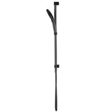 Bella Vista Mica Fluted Shower Rail Inbuilt Inlet Gunmetal R06-R-NR-GM