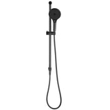 Bella Vista Mica Fluted Shower Rail Inbuilt Inlet Gunmetal R06-R-NR-GM