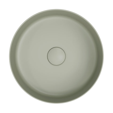 Fienza Reba Round Above Counter Basin 360x120mm Olive RB3134MG