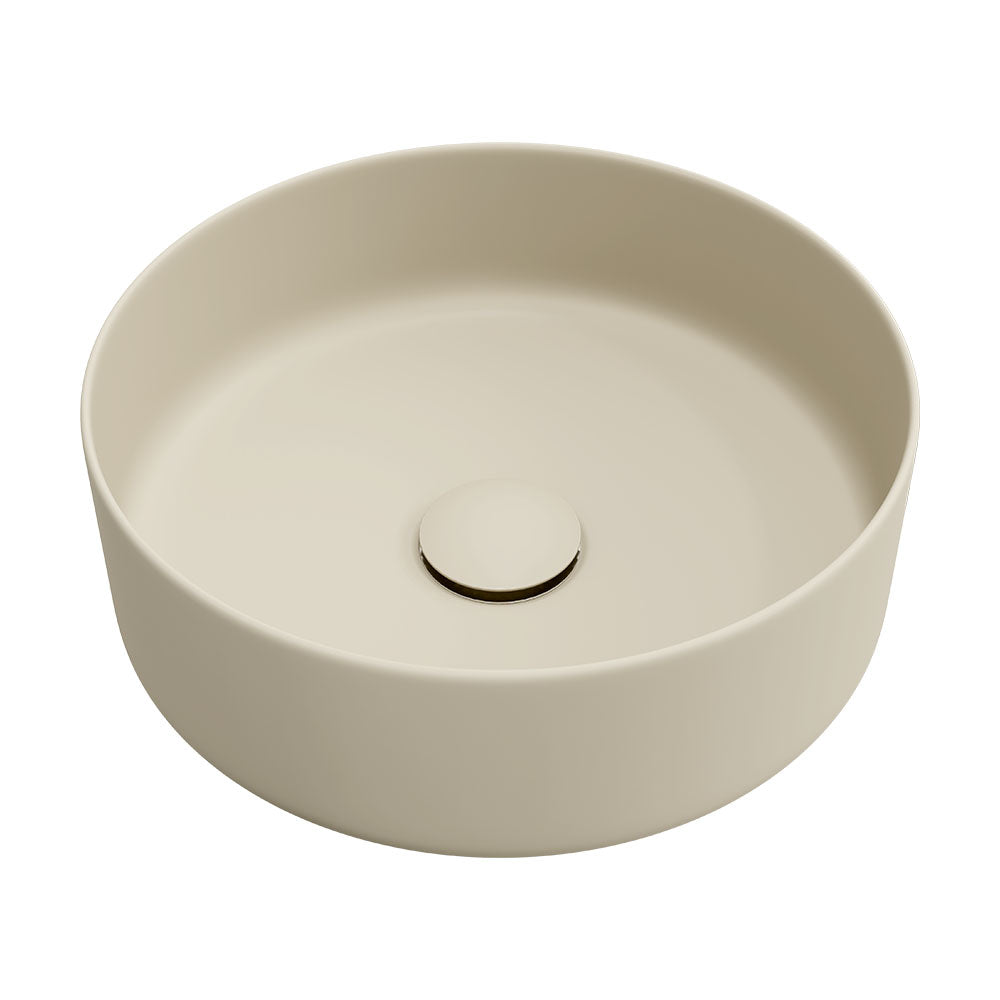 Fienza Reba Round Above Counter Basin 360x120mm Khaki RB3134MK