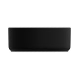 Fienza Reba Luxe Round Basin w/ Overflow Above Counter Matte Black RB3135B