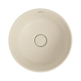 Fienza Reba Luxe Round Basin w/ Overflow Above Counter Khaki RB3135MK