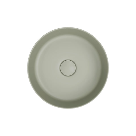 Fienza Reba Mini Round Above Counter Basin 310x110mm Olive RB3280MG