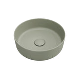 Fienza Reba Mini Round Above Counter Basin 310x110mm Olive RB3280MG