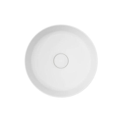 Fienza Reba Mini Round Above Counter Basin 310x110mm Matte White RB3280MW