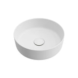 Fienza Reba Mini Round Above Counter Basin 310x110mm Matte White RB3280MW
