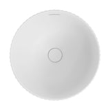 Fienza Eleanor Round Semi Inset Basin w/ Overflow Matte White RB468MW