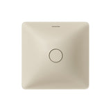Fienza Aluca Square Semi Inset Basin w/ Overflow (Inc. Semi Inset Cut) Matte Khaki RB533MK-SEMI