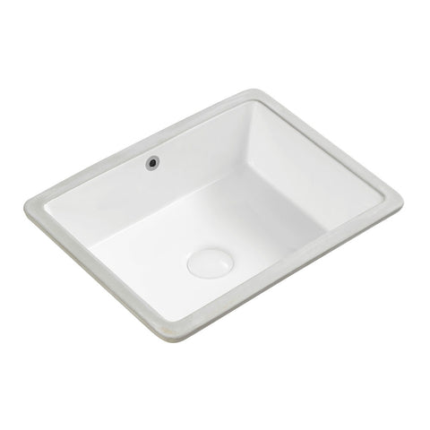 Fienza Koko Undermount Basin 465x350mm (Incl. Undermount Cut & Polish) Gloss White RB561-UM