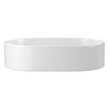 Fienza Aluca Pill Above Counter Basin 510x310x120mm Matte White RB8010MW