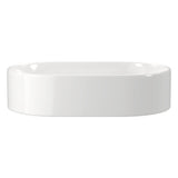 Fienza Aluca Pill Above Counter Basin 510x310x120mm Gloss White RB8010