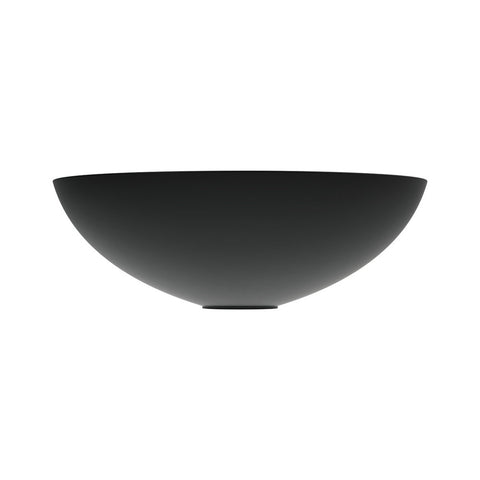 Fienza Aluca Above Counter Basin Matte Black RB821B