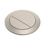 Fienza Round Flush Button 57mm Brushed Nickel RCFB-BN