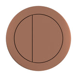 Fienza Round Flush Button 57mm Brushed Copper RCFB-CO