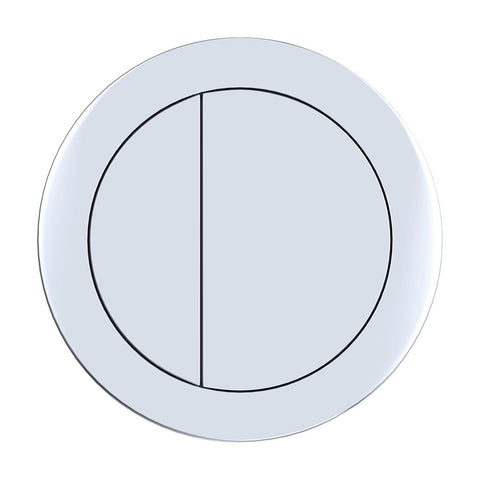 Fienza Round Flush Button 57mm Chrome RCFB-C