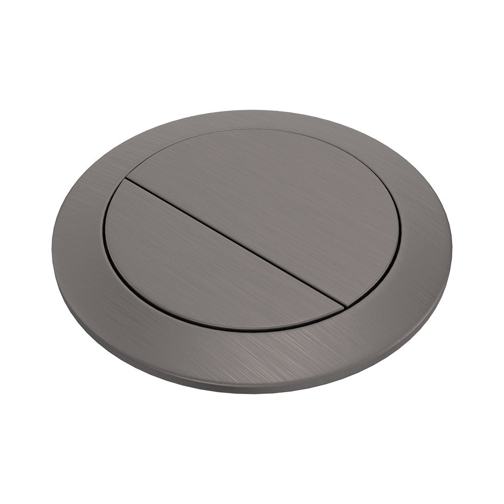 Fienza Round Flush Button 57mm Gunmetal RCFB-GM