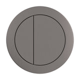 Fienza Round Flush Button 57mm Gunmetal RCFB-GM