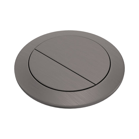 Fienza Round Flush Button 57mm Gunmetal RCFB-GM