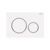 Oliveri Toilet Geberit SIGMA30 Round Push Plate Matte White RDPPWH