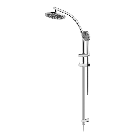 Abey Gareth Asthon Overhead Shower & Handshower Round Ensemble Chrome RHB07