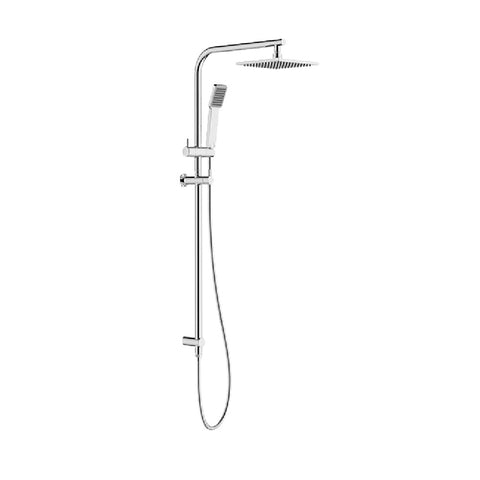 Abey Gareth Asthon Overhead Shower & Handshower Square Ensemble Chrome RHB08