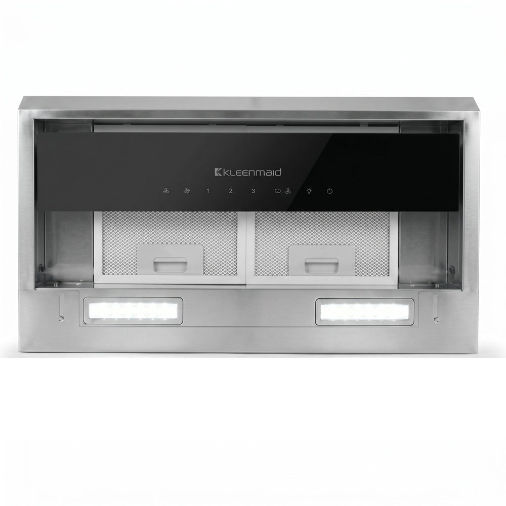 Kleenmaid Rangehood Hybrid Concealed Swing Out 90cm Stainless Steel RHSOG92