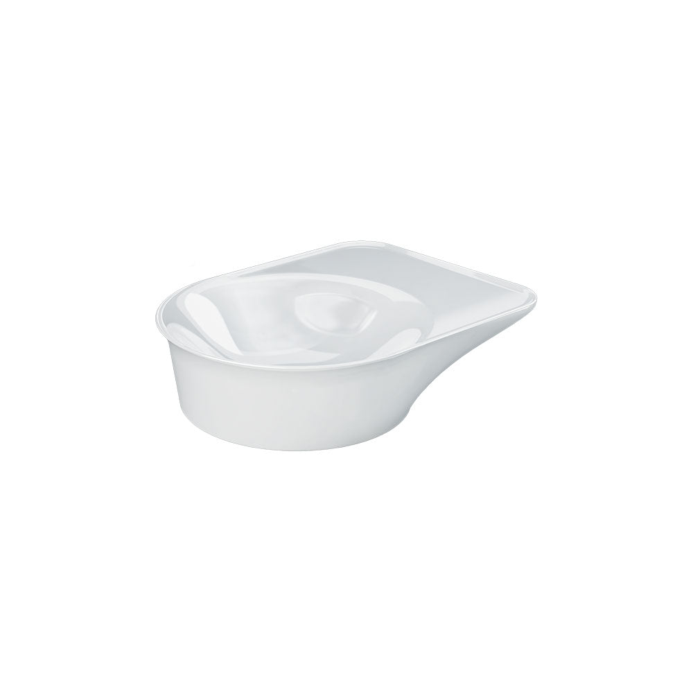 Fienza Rak Valet Round Above Counter Basin 480x360mm Alpine Gloss White RKB480