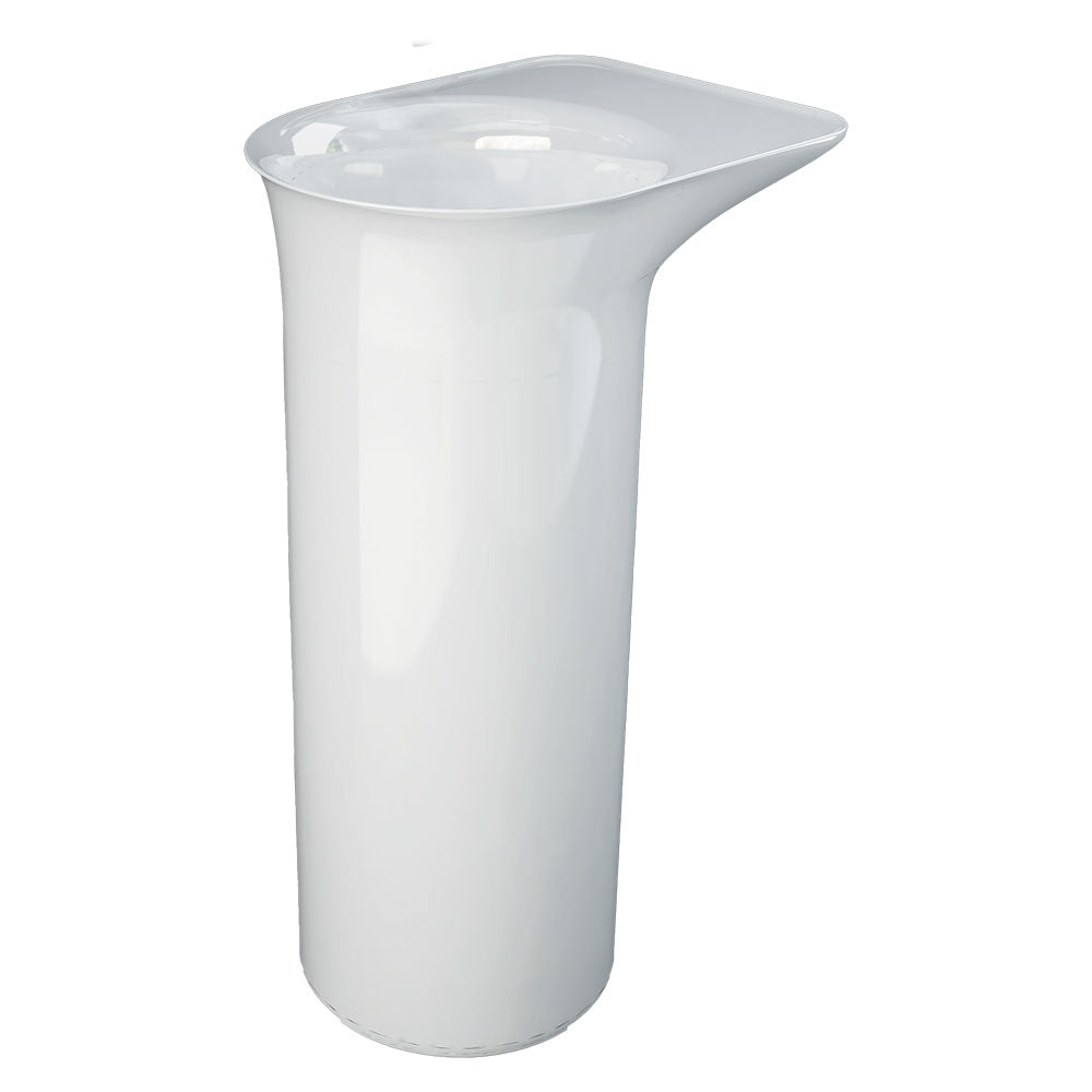 Fienza Rak Valet Freestanding Basin 900x530x395mm (No Taphole) Alpine Gloss White RKB530