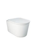 Fienza Rak Valet Wall Hung Suite w/ Rt Inwall Cistern No Button w/ Seat Matte White RKT1446MW-RT