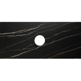 Otti Rock Plate Above Counter Stone Top 1200x465x15mm (No Taphole) Empire Black RP124EB-130