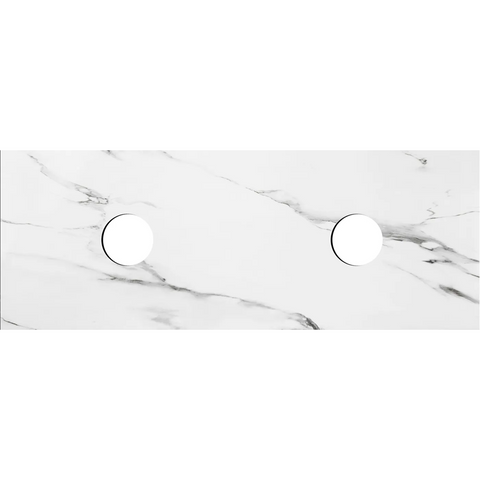 Otti Rock Plate Above Counter Stone Top 1500x465x60mm (No Taphole) Mont Blanc RP15460CA