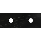 Otti Rock Plate Above Counter Stone Top 1500x465x15mm (No Taphole) Empire Black RP154EB-130
