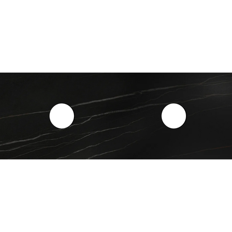 Otti Rock Plate Above Counter Stone Top 1500x465x15mm (No Taphole) Empire Black RP154EB-130