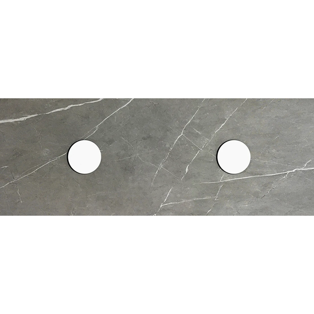 Otti Rock Plate Above Counter Stone Top 1500x465x15mm (No Taphole) Amani Grey RP154G-130
