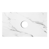 Otti Rock Plate Above Counter Stone Top 600x465x60mm (No Taphole) Mont Blanc RP6460CA